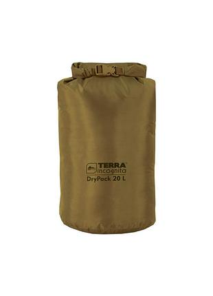 Гермомішок 35л terra incognita drypack 35 polyester oxford койот/браун