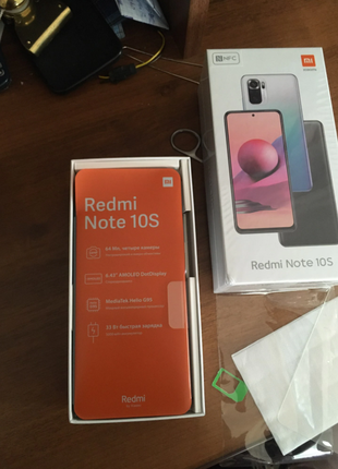 Смартфон оригінал xiaomi redmi note 10s 6/128gb