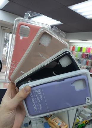 Силіконовий чохол silicone case для samsung a122 фото