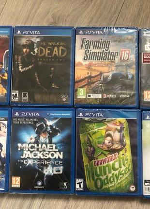 Продам нові запечатані ігри на ps vita, пс віта