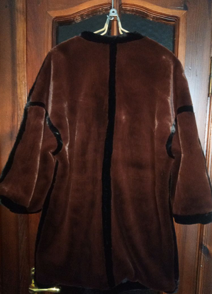 Жіноча демісезонна хутряна куртка4 фото