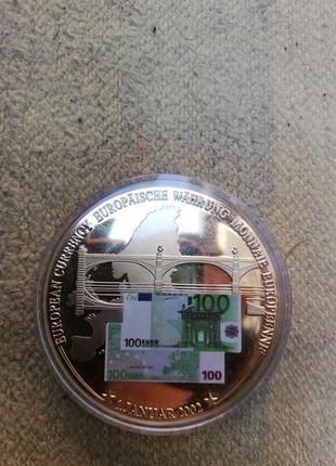 Монетa  євро 100 євро  euro bankovky