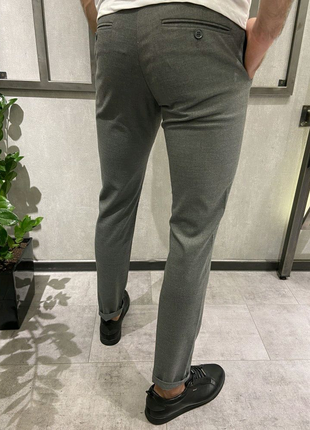 Однотонні брюки , сірі3 фото