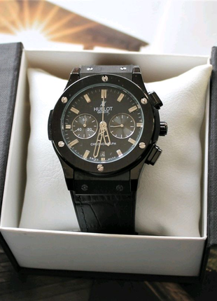 Годинник hublot leather1 фото