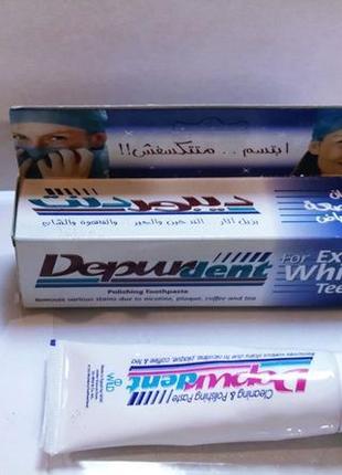 Зубна паста depurdent-полірування зубів оригінал єгипет2 фото