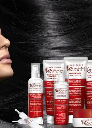 E-keratin восстанавливающий шампунь+бальзам