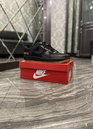 Nike air force low gore-tex black