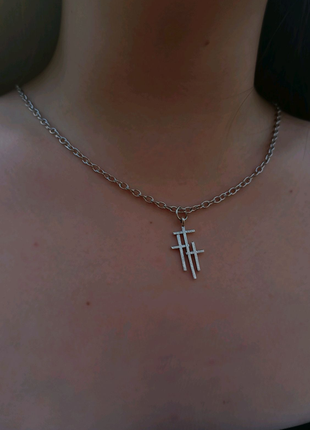 Цепочка "crosses", унисекс