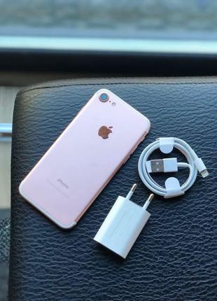 Apple iphone 7 32gb rose gold neverlock б/у