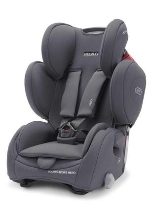 Автокрісло recaro young sport hero від 9 місяців до 12 років! нов