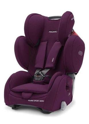 Автокрісло recaro young sport hero від 9 місяців до 12 років! нов4 фото