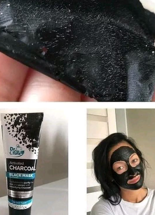 🖤чорна маска-плівка для обличчя для усунення чорних точок1 фото