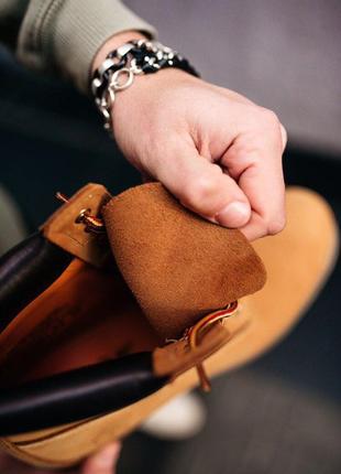 Черевики жіночі тімберленд, timberland ginger brown термо, весна-осінь9 фото