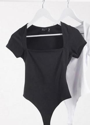 Боді жіноче з квадратним вирізом