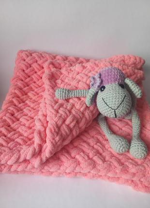 Плюшеві пледи ручної роботи