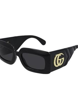 Сонцезахисні окуляри gucci marmont sunglasses gg0811s 001 black 53mm1 фото