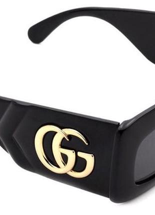 Сонцезахисні окуляри gucci marmont sunglasses gg0811s 001 black 53mm4 фото