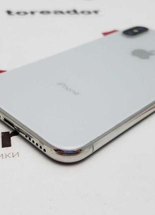 Apple iphone x 10 64gb silver акумулятор 95% айфон х 64гб обмін! 6
