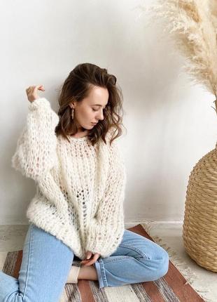 М'який светр з вовни альпака