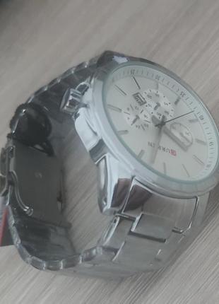 Кварцевий годинник curren з браслетом (діаметр 44 мм)4 фото