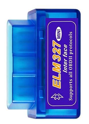 Cканер obd2 ii elm327 mini v2.1 bluetooth