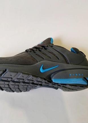 Кросівки чоловічі nike air presto grey blue2 фото