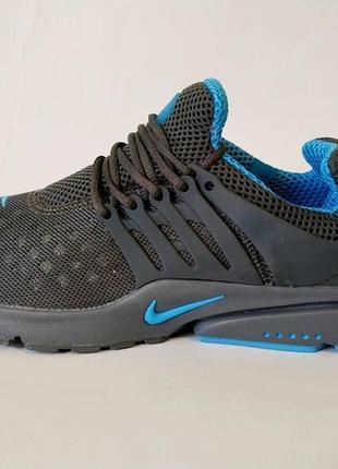 Кросівки чоловічі nike air presto grey blue6 фото