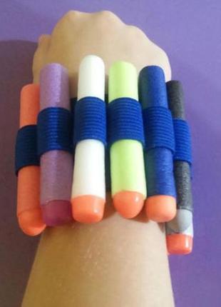 Наручний патронташ для патронів до бластерам нерф (nerf) +10 куль