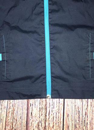 Фирменная куртка-ветровка для мальчика 7-8 лет, 122-128 см5 фото
