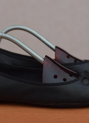 Чорні балетки, туфлі з бантиками clarks, 37 розмір. оригінал