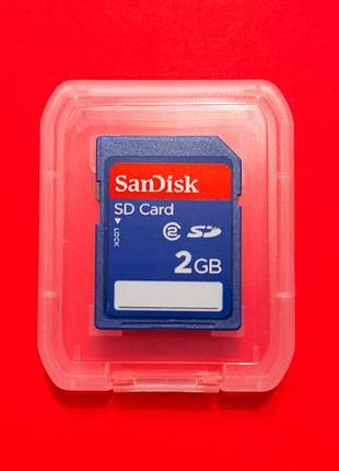 Карта пам'яті флеш sd 2 gb sandisk