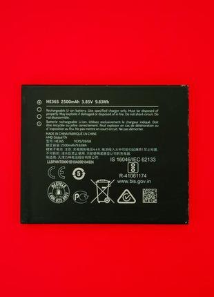 Аккумулятор акб nokia 1 plus he365