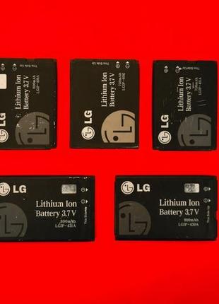 Аккумуляторы lg акб lgip-410a lgip-411 lgip-430a lgip-431a