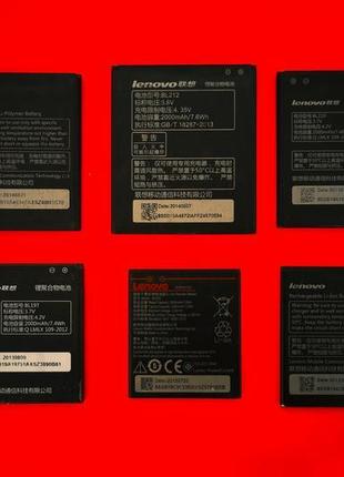 Аккумуляторы lenovo акб bl192 bl212 bl210 bl197 bl253 bl209