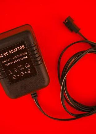 Зарядное блок адаптер ac\dc adapter 6v 200ma