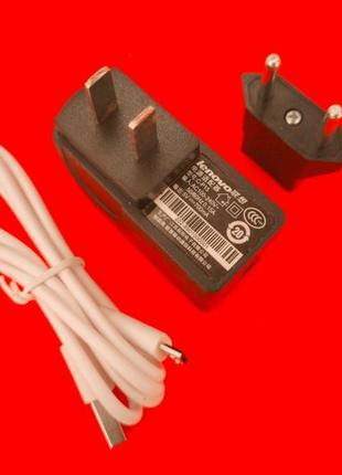 Зарядний оригінал usb 5 v 1 a lenovo c-p15 micro usb 2.0 докладні