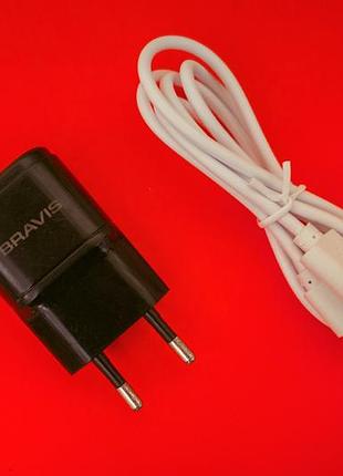 Зарядное оригинал bravis 5v 1.5a зарядка