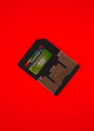 Проверенная карта памяти rs mmc 1 gb transcend 7610 n-gage 3230