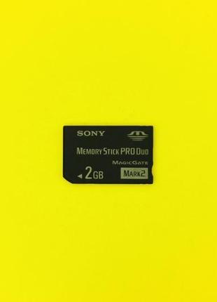 Карта пам'яті memory stick pro duo 2 gb sandisk для sony ericsson