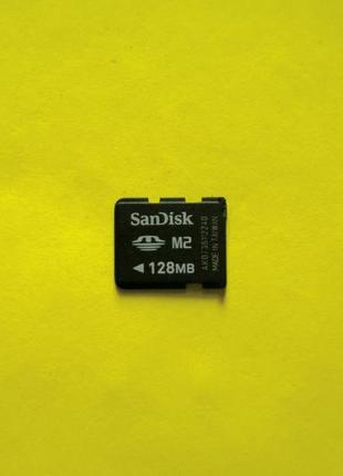 Карта пам'яті sony ericsson m2 128mb memory stick micro pro
