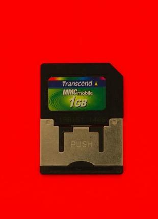Карта пам'яті перевірені rs mmc 1 gb transcend n-gage 3230 7610