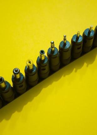 10 перехідників dc адаптер роз'єм для ноутбука tuning fork