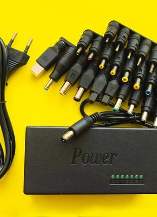 Универсальный блок зарядное ноутбука 12v 15v 16v 18 19v 20v 24в 34 штекеров dell asus lenovo hp acer