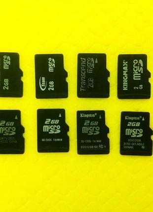 Картка пам'яті microsd 2gb nokia, 2 gb samsung, lg, fly, moto, lenovo