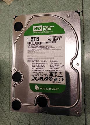 Wd green 1.5 tb буфер 64 мб