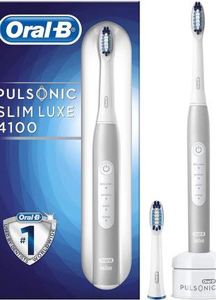 Pulsonic slim luxe 4100 rose gold ультразвукова щітка oral-b 1 н