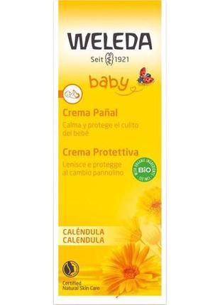 Weleda baby дитячий крем із календулою