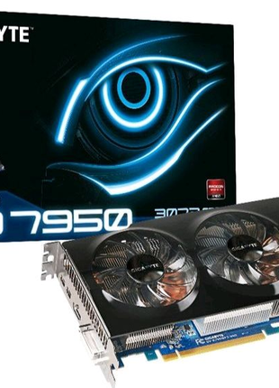 Відеокарта gigabyte amd radeon hd 7950 3gb