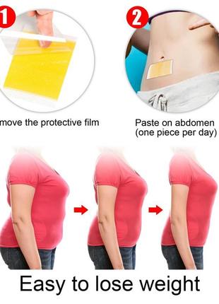 Пластири для схуднення slimming patch14 фото