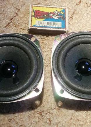 Пара якісних динаміків 80 мм від "microlab" 3/6 вт мах 4 ом.